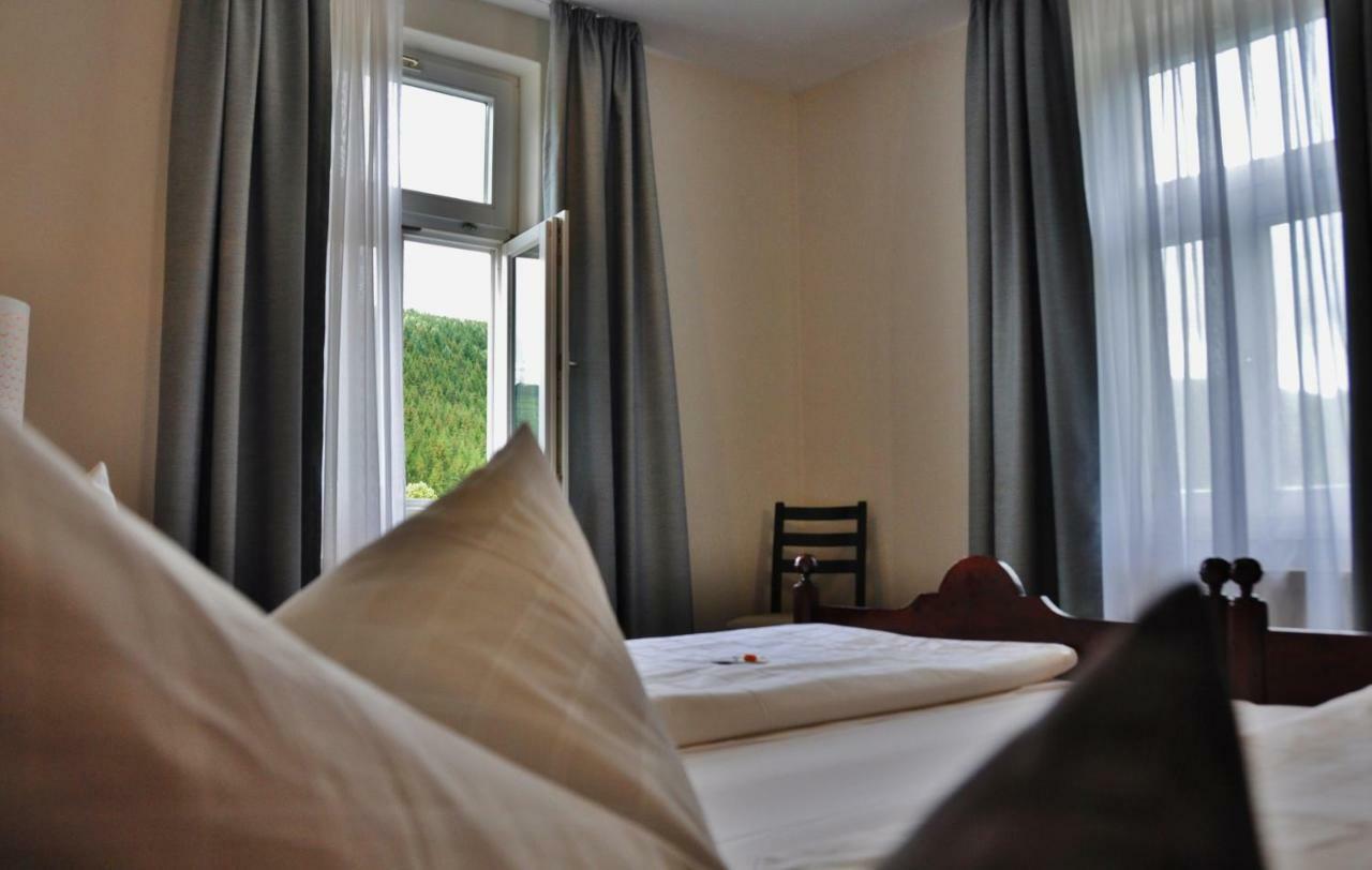 Flair-Hotel Waldfrieden Oberweißbach Buitenkant foto